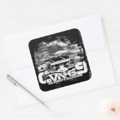 Vliegtuigen drager Dwight D. Eisenhower Sticker (Envelop)