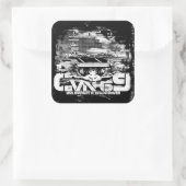 Vliegtuigen drager Dwight D. Eisenhower Sticker (Tas)