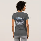Vliegtuigen drager Dwight D. Eisenhower T-Shirt (Achterkant volledig)