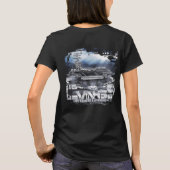 Vliegtuigen drager Dwight D. Eisenhower T-Shirt (Achterkant)