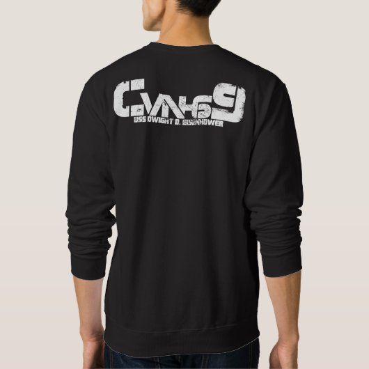 Vliegtuigen drager Dwight D. Eisenhower T-Shirt (Achterkant)