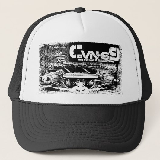 Vliegtuigen drager Dwight D. Eisenhower Trucker Ho Pet (Voorkant)
