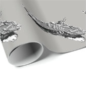 Vliegtuigen drager Forrestal inpakpapier (Rol Hoek)