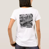 Vliegtuigen drager Forrestal T-Shirt (Achterkant)