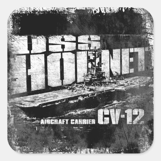 Vliegtuigen drager Hornet Sticker (Voorkant)