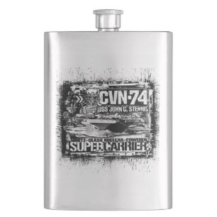 Vliegtuigen drager John C. Stennis Classic Flask Flacon
