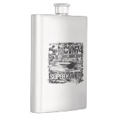 Vliegtuigen drager John C. Stennis Classic Flask Flacon (Rechts)