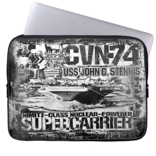 Vliegtuigen drager John C. Stennis Electronics Bag Laptop Sleeve