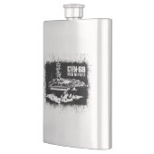 Vliegtuigen drager Nimitz Pioc kolf Heupfles (Links)