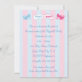 Vliegtuigen en banners Stripes, seksespecifieke pa Kaart (Achterkant)