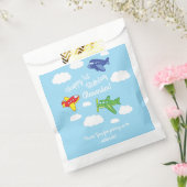 Vliegtuigen en straalvliegtuigen van de eerste ver bedankzakje (Gezegeld)