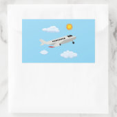 Vliegtuigen Feest Collectie! Rechthoekige Sticker (Tas)