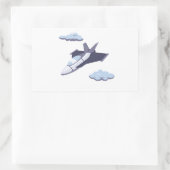 Vliegtuigen Feest Collectie! Rechthoekige Sticker (Tas)