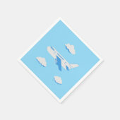 Vliegtuigen Feest Collectie! Servet (Hoek)