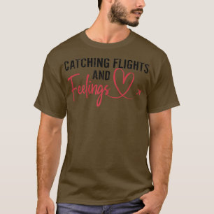 Vliegtuigen Funny Bride Wife bruiloft Gehuwd T-shirt