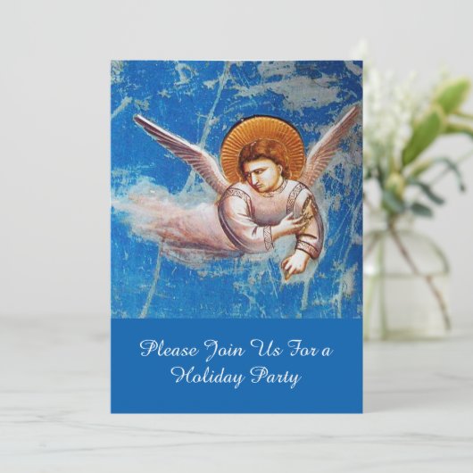 VLIEGTUIGEN IN BLUE SKY, CHRISTMAS HOLIDAY KAART (Staand voorkant)