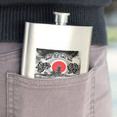 Vliegtuigen kruiser Ise Flask Classic Flask Flacon (Voorbeeld)