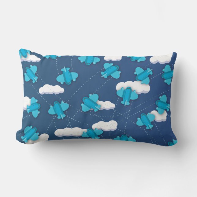 vliegtuigen kussen (Voorkant)