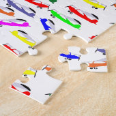 Vliegtuigen Legpuzzel (Zijkant)