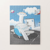 Vliegtuigen Legpuzzel (Verticaal)