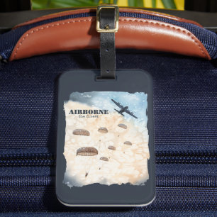 Vliegtuigen met de beste paratroopers, speciaal ge bagagelabel