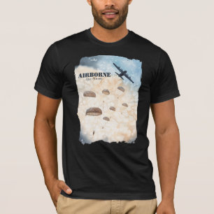 Vliegtuigen met de beste paratroopers t-shirt
