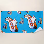 Vliegtuigen met handdoeken (Voorkant)