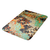 VLIEGTUIGEN MET SPRING FLOWERS Japanse Floral Badmat (Gekanteld)