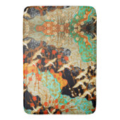 VLIEGTUIGEN MET SPRING FLOWERS Japanse Floral Badmat (Voorkant Verticaal)