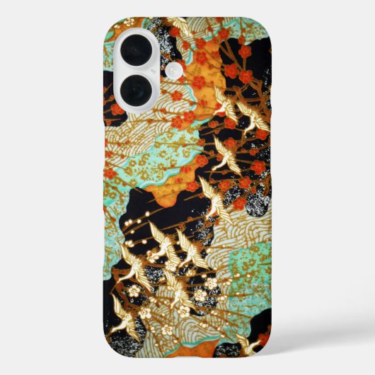 VLIEGTUIGEN MET SPRING FLOWERS Japanse Floral Case-Mate iPhone Case (Achterkant)