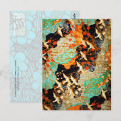 VLIEGTUIGEN MET SPRINGSTROMEN BRIEFKAART (Voorkant / Achterkant)