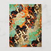 VLIEGTUIGEN MET SPRINGSTROMEN BRIEFKAART (Voorkant)