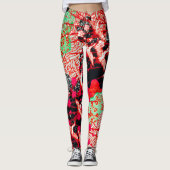 VLIEGTUIGEN MET SPRINGSTROMEN LEGGINGS (Voorkant)