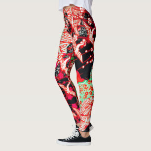 VLIEGTUIGEN MET SPRINGSTROMEN LEGGINGS