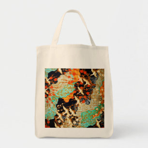 VLIEGTUIGEN MET SPRINGSTROMEN TOTE BAG