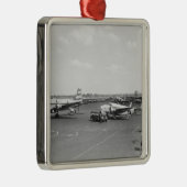 Vliegtuigen Metalen Ornament (Rechts)