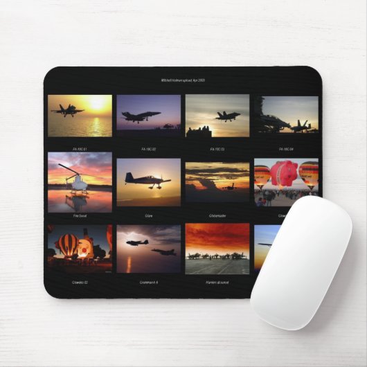 VLIEGTUIGEN! MUISMAT (Met muis)