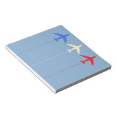 vliegtuigen notitieblok (Schuin)