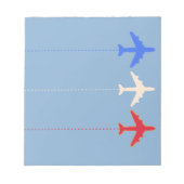 vliegtuigen notitieblok (Voorkant)