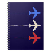 vliegtuigen notitieboek (Voorkant)