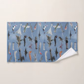 VLIEGTUIGEN OP EEN CAROLINA BLUE SKY BAD HANDDOEK (Handdoek)