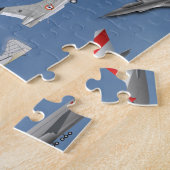 VLIEGTUIGEN OP EEN CAROLINA BLUE SKY LEGPUZZEL (Zijkant)