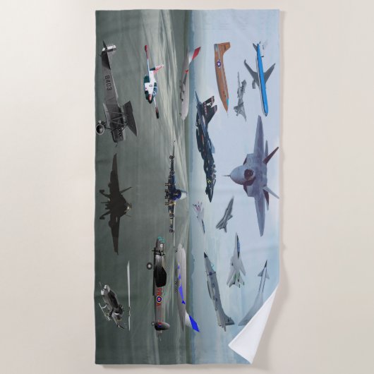 VLIEGTUIGEN OP EEN CAROLINA BLUE SKY STRANDLAKEN (Voorkant)