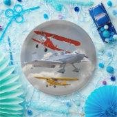 VLIEGTUIGEN PAPIEREN BORDJE (Feest)