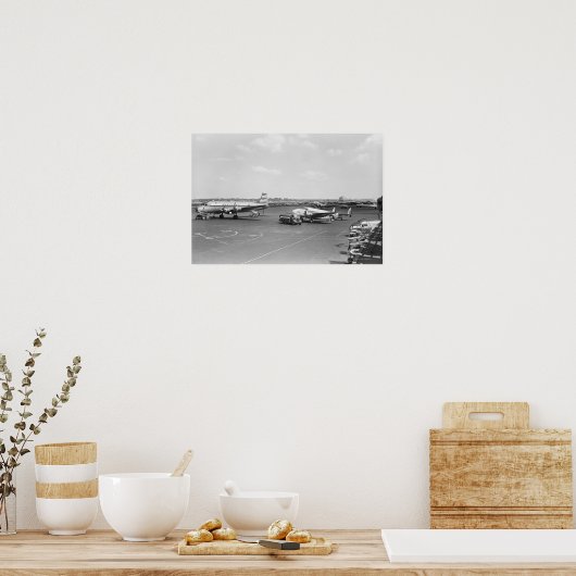 Vliegtuigen Poster (Keuken)