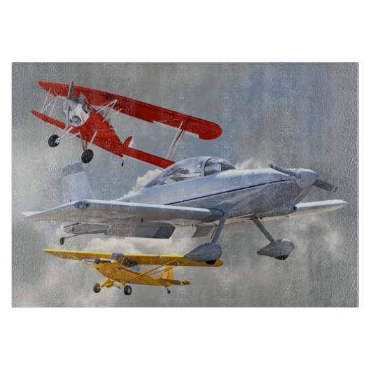 VLIEGTUIGEN SNIJPLANK (Voorkant)