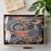 VLIEGTUIGEN, SPRINGSTROMEN Japanse Floral Tissuepapier (Geschenk)