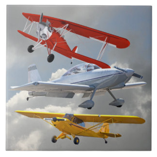 VLIEGTUIGEN TEGELTJE