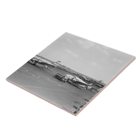 Vliegtuigen Tegeltje (Zijkant)