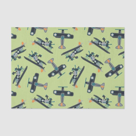 vliegtuigen tissuepapier (Voorkant)